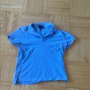 Ralph Lauren Blue Skinny Polo